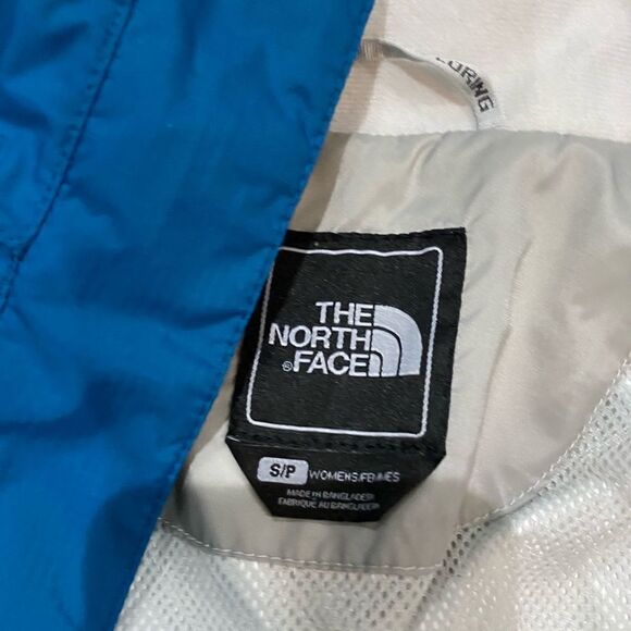 North Face blue windbreaker rain jacket - Picture 5 of 10